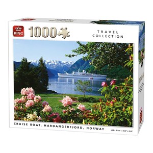 King International (05715) - "Cruise Boat, Hardangerfjord, Norway" - 1000 piezas