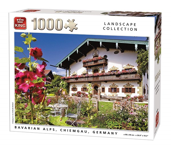 King International (55854) - "Bavarian Alps Chiemgau" - 1000 piezas