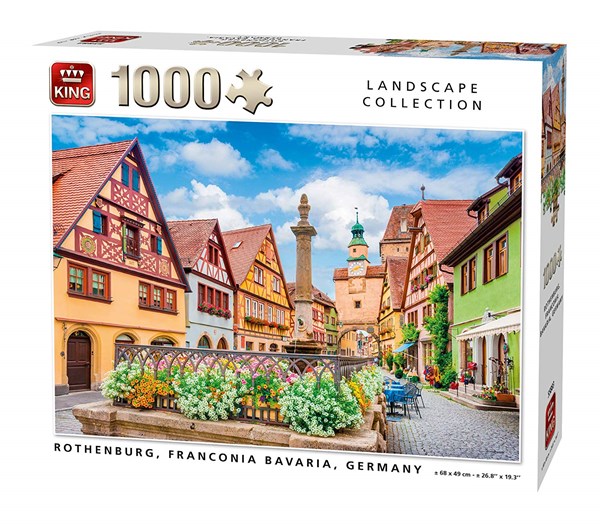 King International (55883) - "Rothenburg Germany" - 1000 piezas