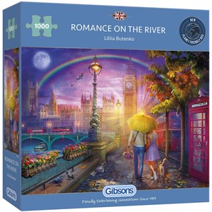 Gibsons (G6283) - "Romance on the River" - 1000 piezas