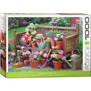 Eurographics (6000-5345) - "Garden Bench" - 1000 piezas