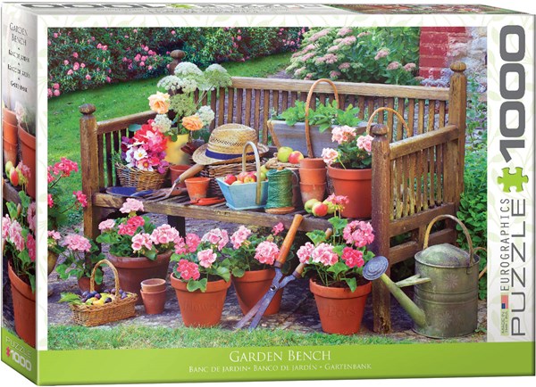 Eurographics (6000-5345) - "Garden Bench" - 1000 piezas