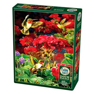 Cobble Hill (80091) - "Ruby Geraniums" - 1000 piezas