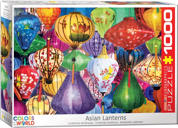 Eurographics (6000-5469) - "Asian Lanterns" - 1000 piezas