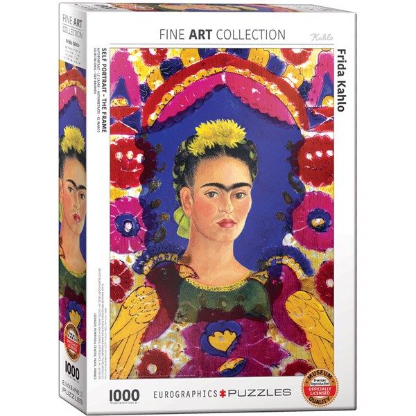 Eurographics (6000-5425) - Frida Kahlo: "Frida Kahlo, Self Portrait" - 1000 piezas