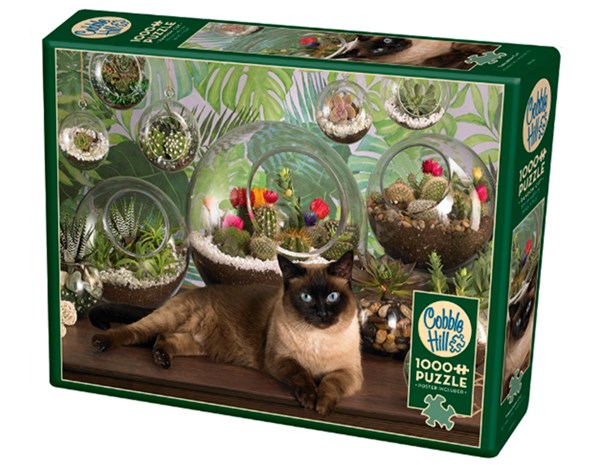 Cobble Hill (80049) - "Terrarium Cat" - 1000 piezas