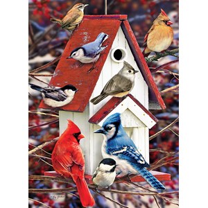 Cobble Hill (80122) - "Winter Birdhouse" - 1000 piezas