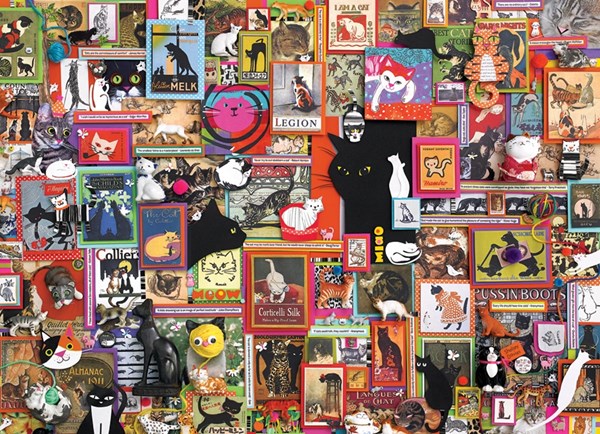 Cobble Hill (80167) - "Catsville" - 1000 piezas