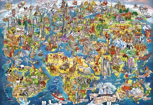 Gibsons (G7098) - "Wonderful World" - 1000 piezas