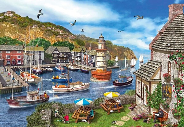 Gibsons (G6285) - Dominic Davison: "Lighthouse Bay" - 1000 piezas