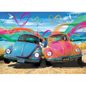 Eurographics (6000-5525) - "Beetle Love" - 1000 piezas