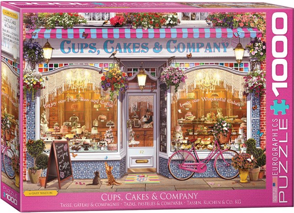 Eurographics (6000-5520) - "Cups, Cakes & Company" - 1000 piezas