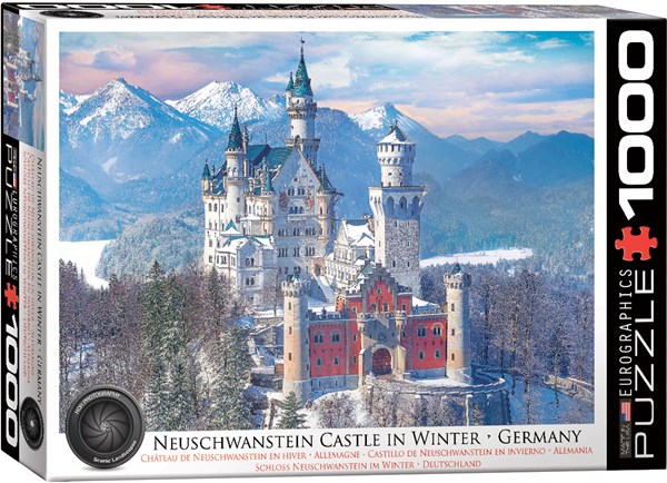 Eurographics (6000-5419) - "Neuschwanstein Castle in Winter" - 1000 piezas