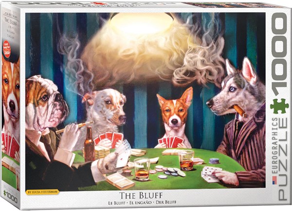 Eurographics (6000-5562) - Lucia Heffernan: "The Bluff" - 1000 piezas