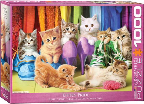 Eurographics (6000-5543) - "Kitten Pride" - 1000 piezas