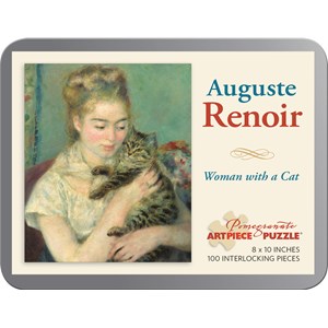 Pomegranate (AA805) - Pierre-Auguste Renoir: "Woman with a Cat" - 100 piezas