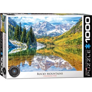 Eurographics (6000-5472) - "Rocky Mountains, Colorado" - 1000 piezas