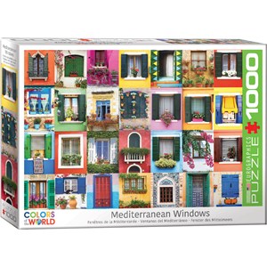 Eurographics (6000-5350) - "Mediterranean Windows" - 1000 piezas