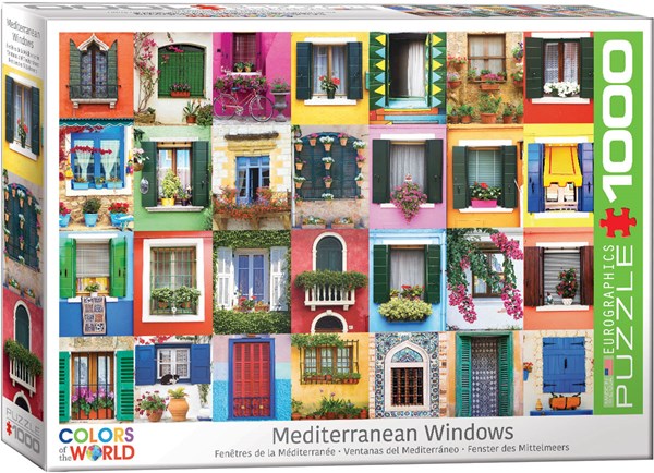 Eurographics (6000-5350) - "Mediterranean Windows" - 1000 piezas