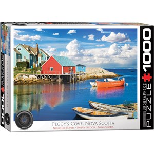 Eurographics (6000-5438) - "Peggy’s Cove, Nova Scotia" - 1000 piezas