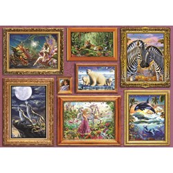 Bluebird Puzzle (70261) - "Girl's 8 Gallery" - 6000 piezas