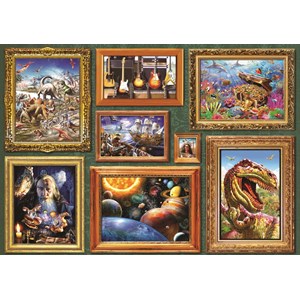 Bluebird Puzzle (70230) - "Boy's 8 Gallery" - 6000 piezas