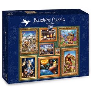 Bluebird Puzzle (70230) - "Boy's 8 Gallery" - 6000 piezas