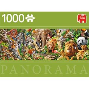 Jumbo (18518) - "African Wildlife" - 1000 piezas