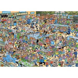 Jumbo (19199) - Jan van Haasteren: "The Pharmacy" - 1000 piezas