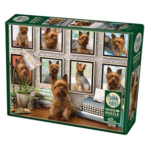 Cobble Hill (80038) - "Yorkies Are My Type" - 1000 piezas