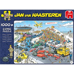 Jumbo (19093) - Jan van Haasteren: "Grand Prix" - 1000 piezas