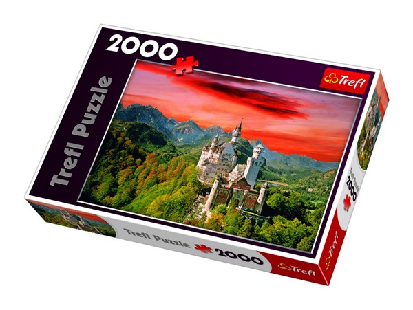 Trefl (270501) - "The Neuschwanstein Castle, Bavaria" - 2000 piezas