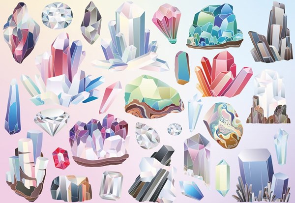 Cloudberries (33008) - "Crystals" - 1000 piezas