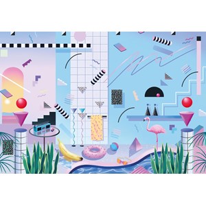 Cloudberries (33010) - "Poolside" - 1000 piezas