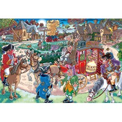 Jumbo (19180) - "Destiny 21, Highway Hold-up" - 1000 piezas