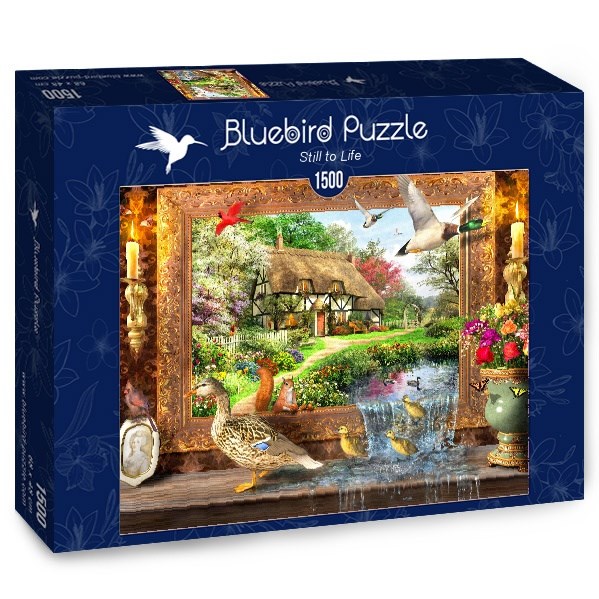 Bluebird Puzzle (70173) - Dominic Davison: "Still to Life" - 1500 piezas