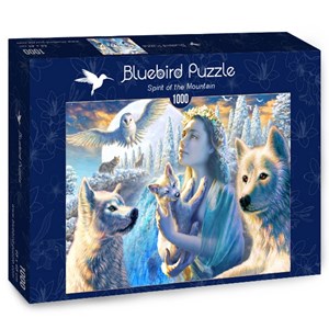 Bluebird Puzzle (70108) - Adrian Chesterman: "Spirit of the Mountain" - 1000 piezas