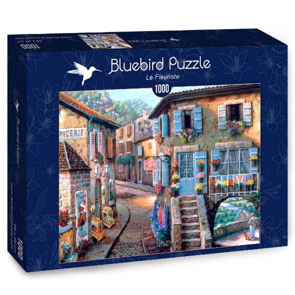 Bluebird Puzzle (70125) - "Le Fleuriste" - 1000 piezas