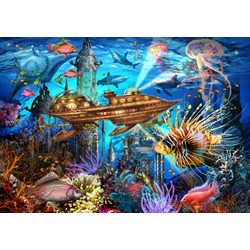 Bluebird Puzzle (70121) - "Aqua City" - 1000 piezas