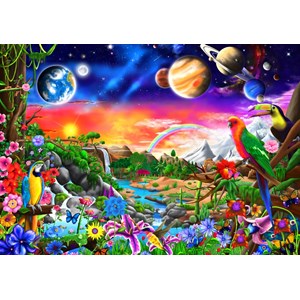 Bluebird Puzzle (70151) - "Cosmic Paradise" - 1000 piezas