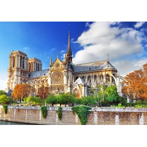 Bluebird Puzzle (70224) - "Cathédrale Notre-Dame de Paris" - 1000 piezas