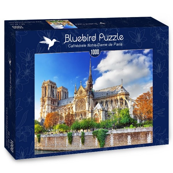 Bluebird Puzzle (70224) - "Cathédrale Notre-Dame de Paris" - 1000 piezas