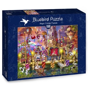 Bluebird Puzzle (70117) - Ciro Marchetti: "Magic Circus Parade" - 1500 piezas