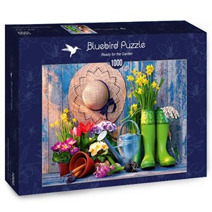 Bluebird Puzzle (70299) - "Ready for the Garden" - 1000 piezas