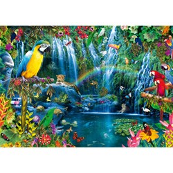Bluebird Puzzle (70298) - "Parrot Tropics" - 1000 piezas