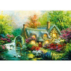 Bluebird Puzzle (70303) - "Country Retreat" - 1000 piezas