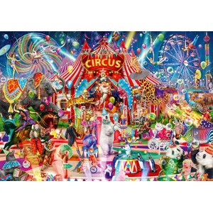 Bluebird Puzzle (70250) - Aimee Stewart: "A Night at the Circus" - 1000 piezas