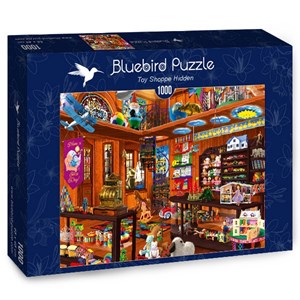 Bluebird Puzzle (70227) - "Toy Shoppe Hidden" - 1000 piezas