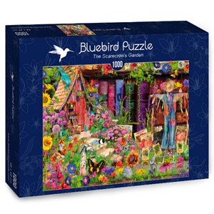 Bluebird Puzzle (70238) - Aimee Stewart: "The Scarecrow's Garden" - 1000 piezas