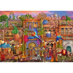 Bluebird Puzzle (70255) - Ciro Marchetti: "Arabian Street" - 4000 piezas
